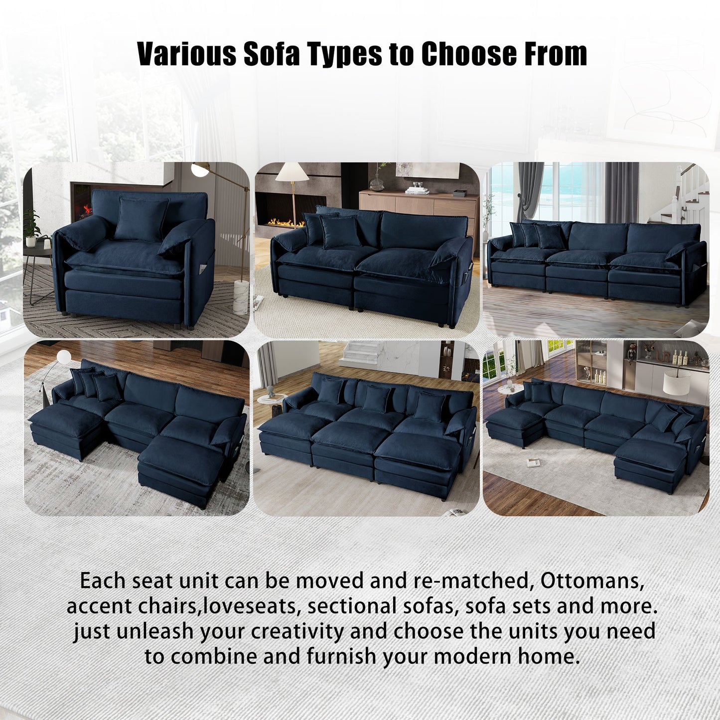 Loveseat Modular Couch