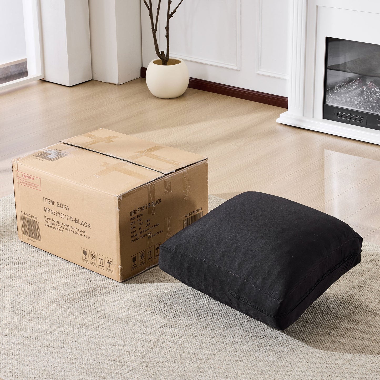 Charcoal Modular Sectional Sofa