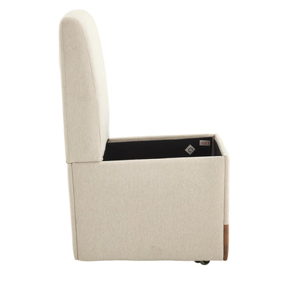 360 Degree Swivel Upholstered Dining Chairs Set of 2 Swivel Dining