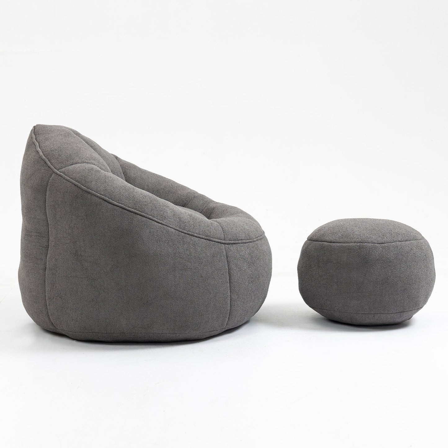 Carbon Grey Bean Bag