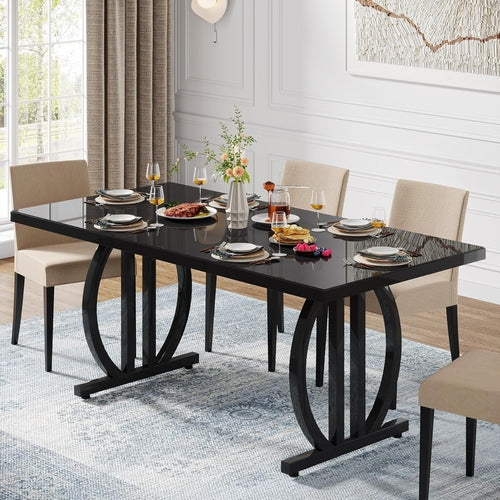 Black Dining Table