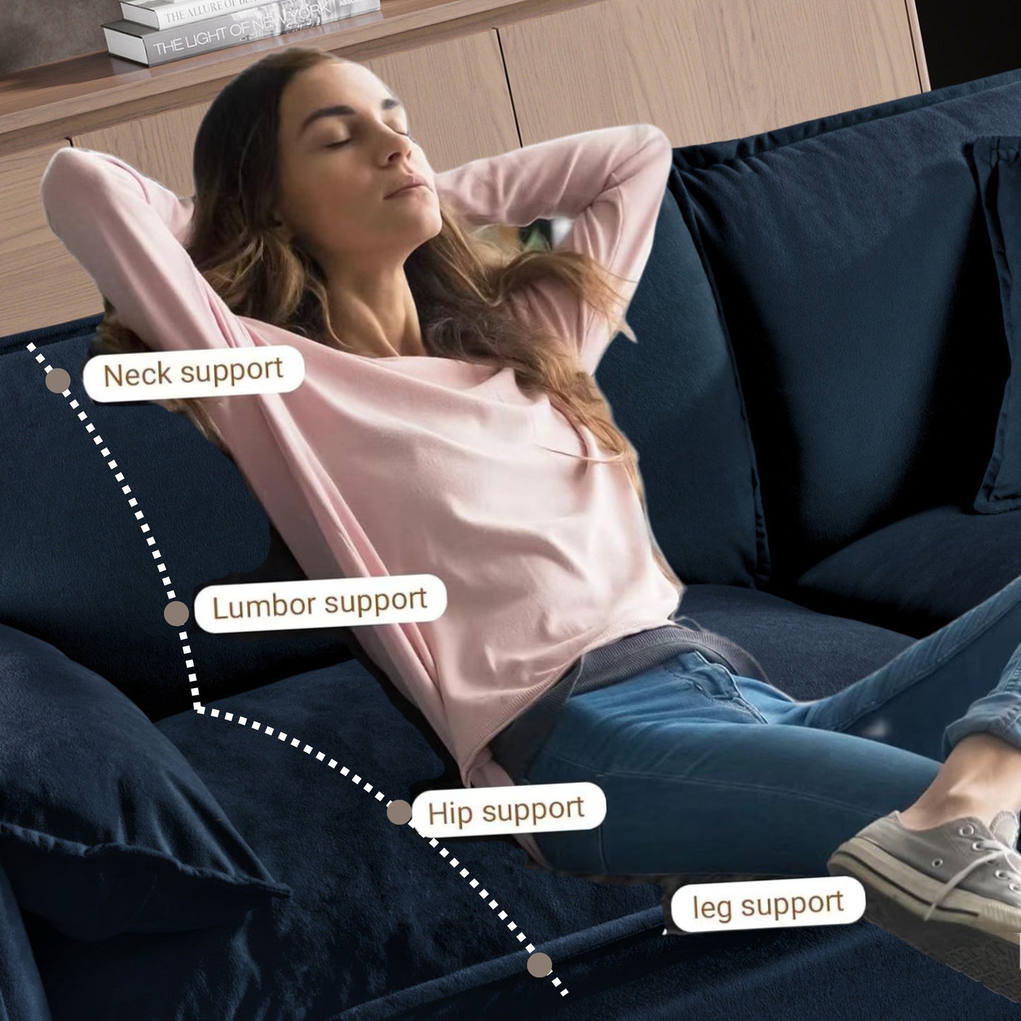 Loveseat Modular Couch