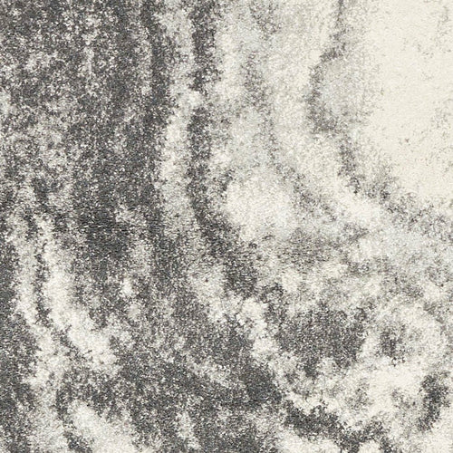 Ivory Grey Marble Rug