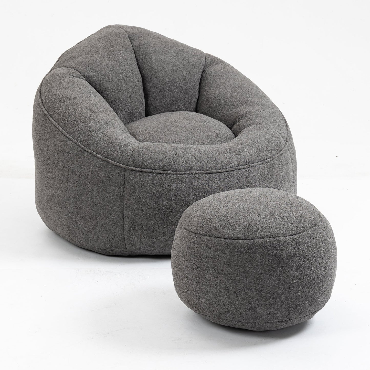 Carbon Grey Bean Bag