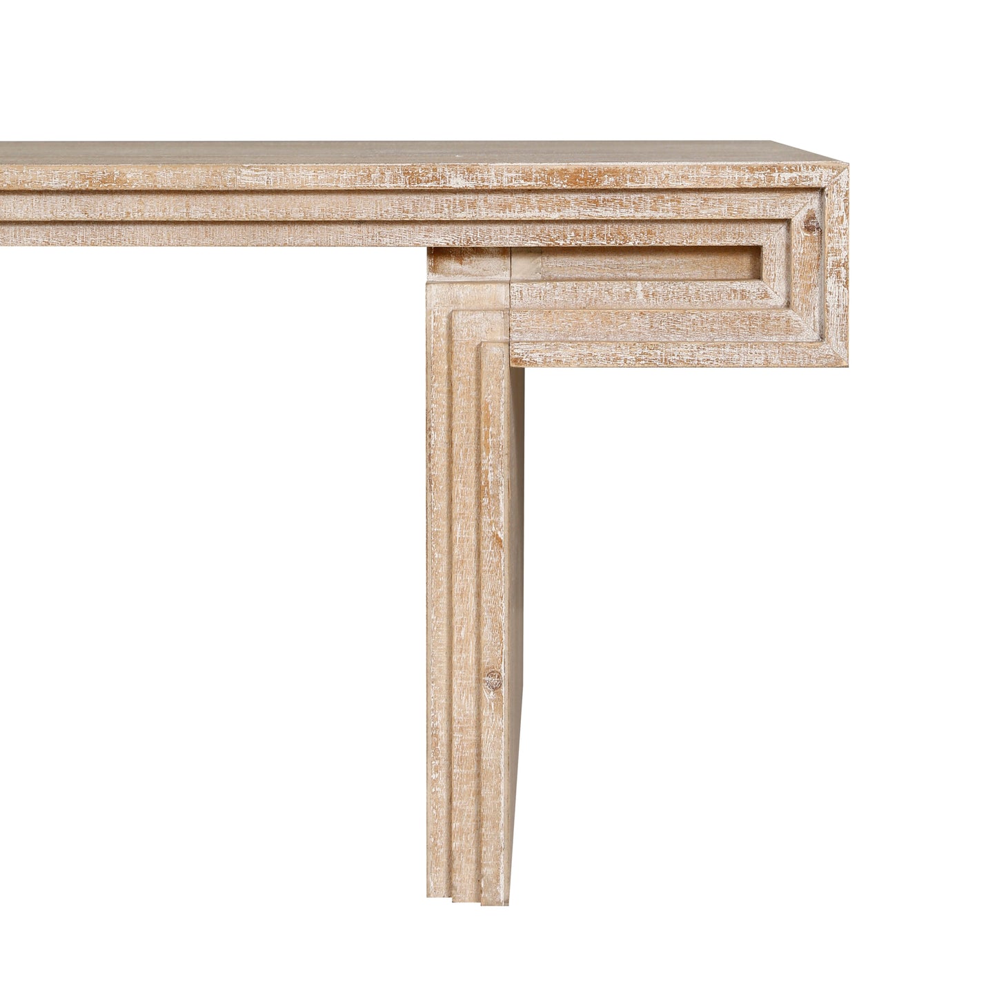 Antique Natural Wood Coffee Table