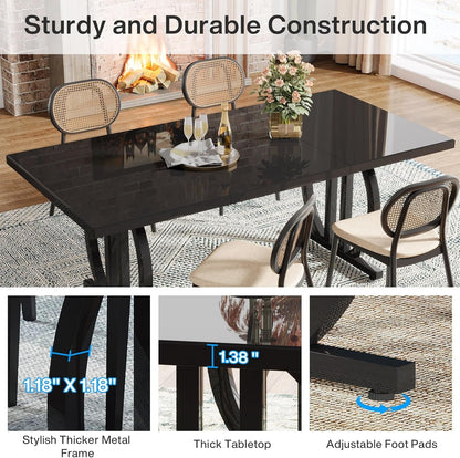 Black Dining Table