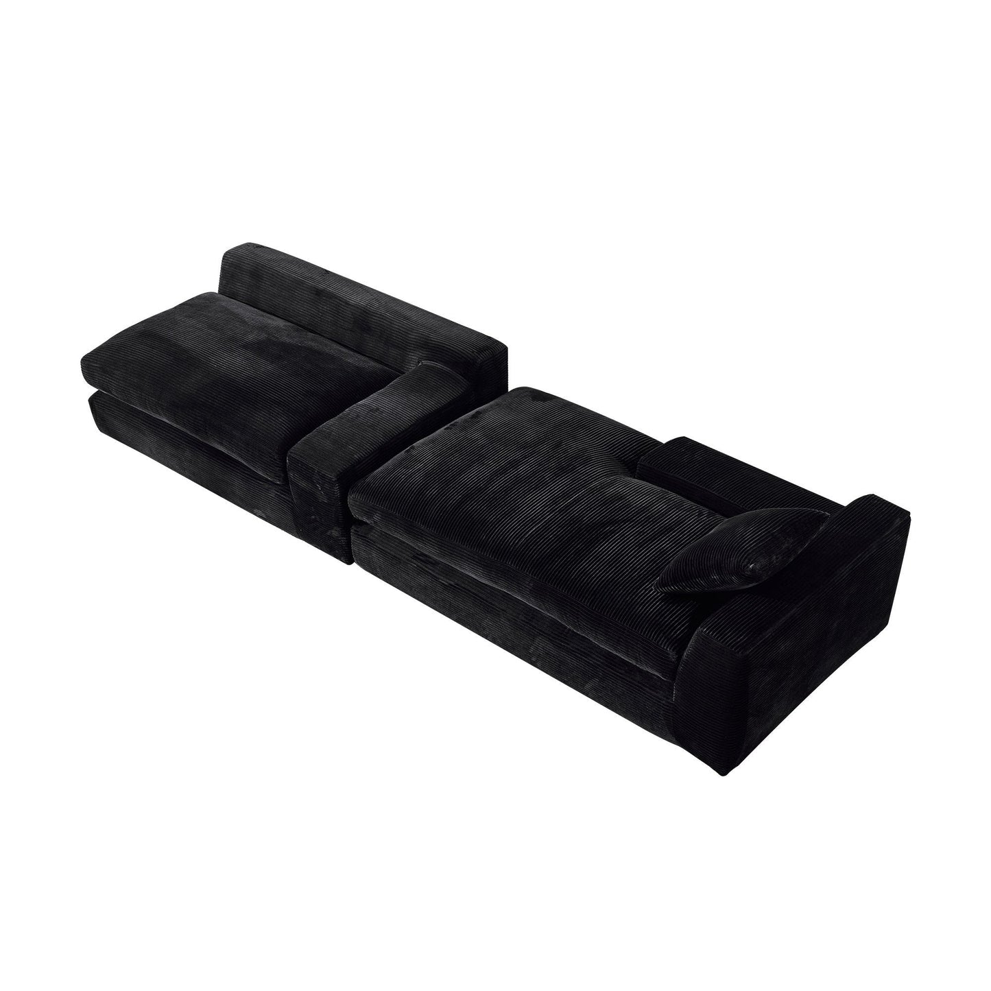 Charcoal Modular Sectional Sofa