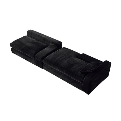 Charcoal Modular Sectional Sofa