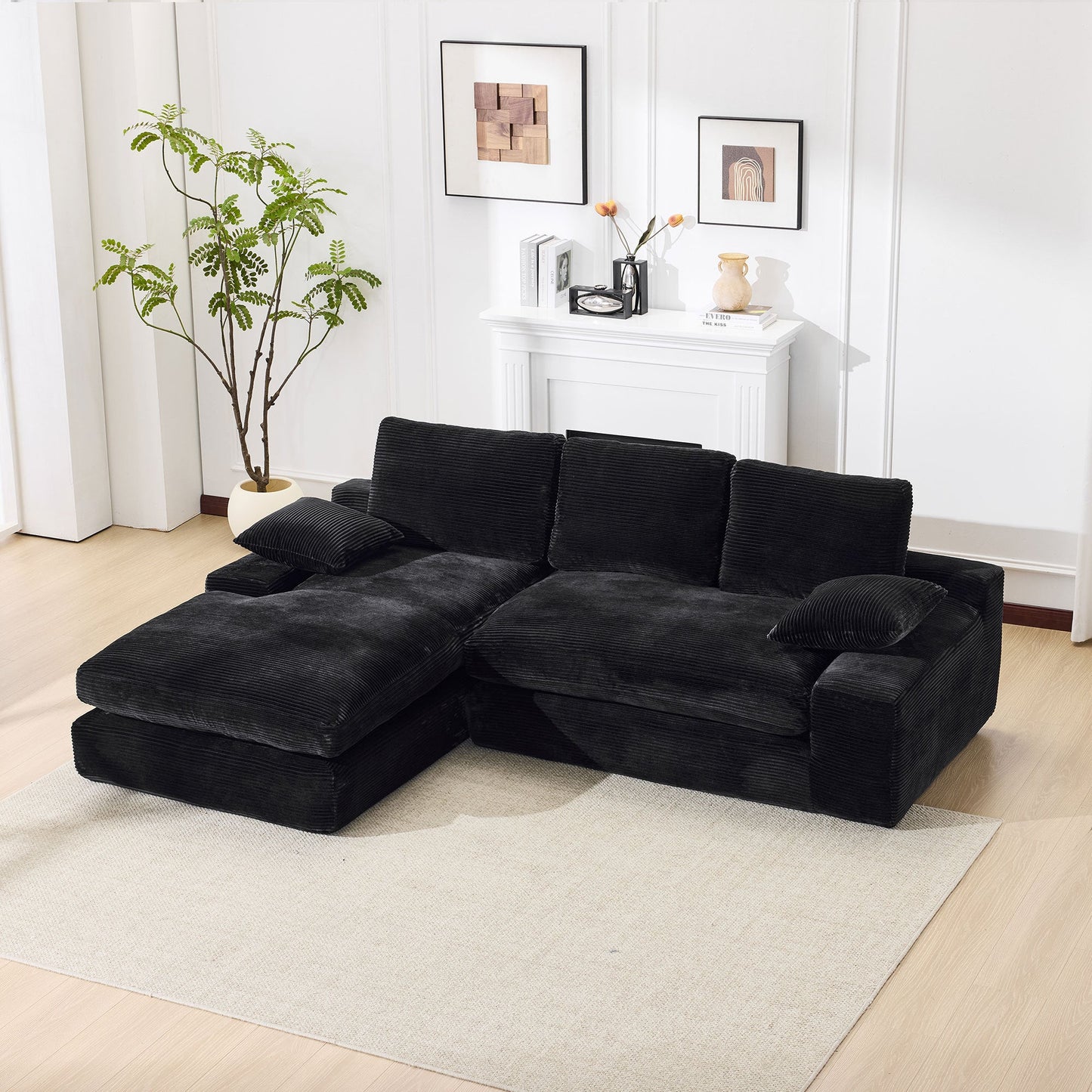 Charcoal Modular Sectional Sofa
