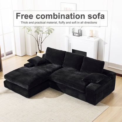Charcoal Modular Sectional Sofa