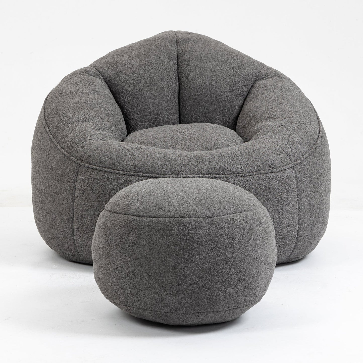 Carbon Grey Bean Bag