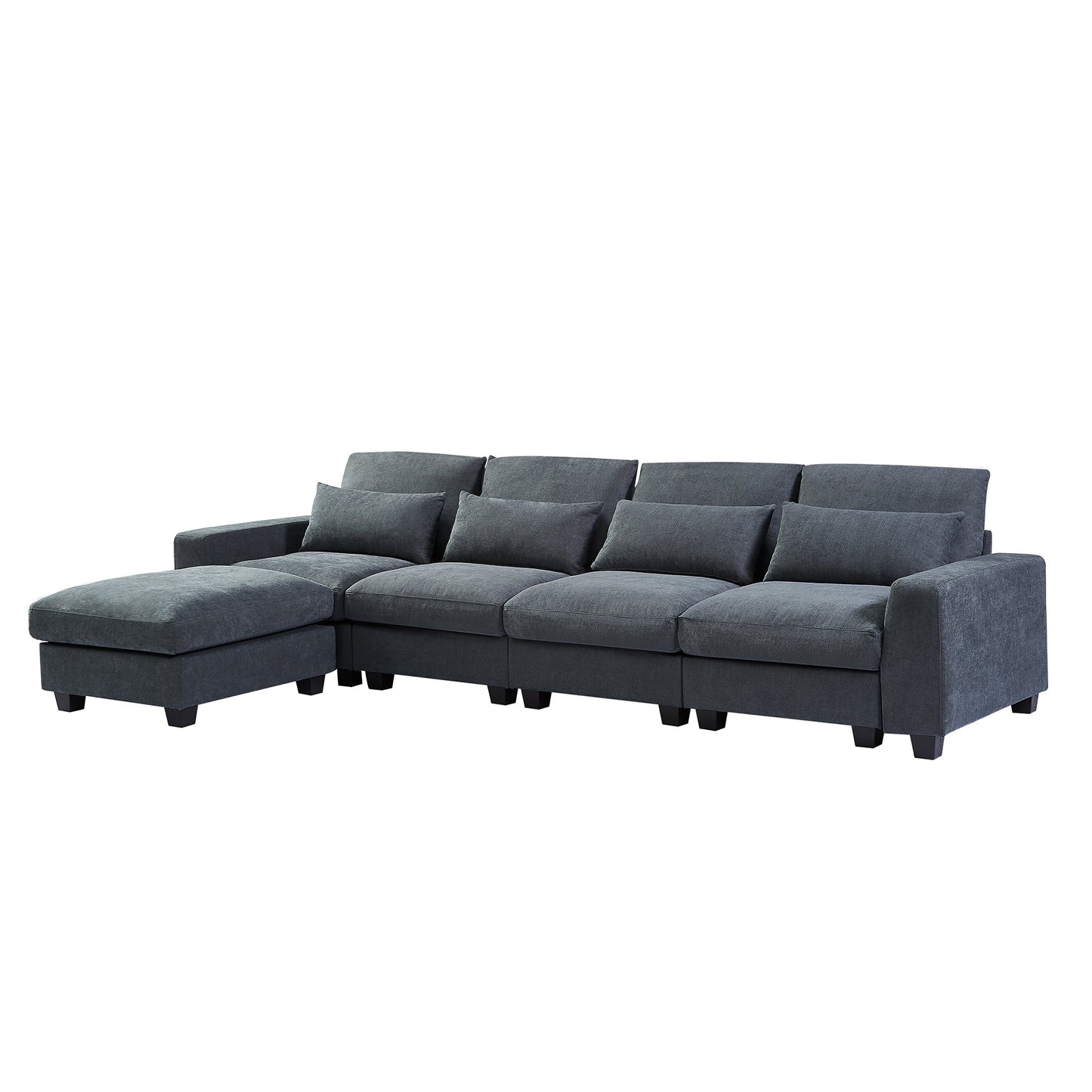 Modern Dark Gray Sofa