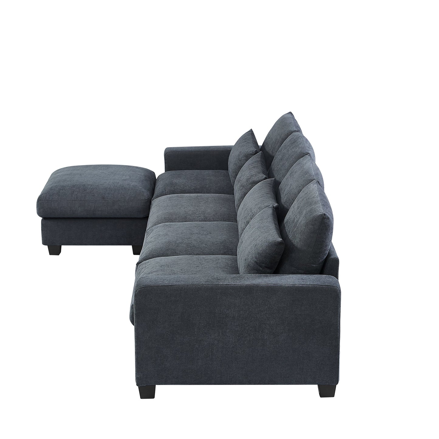 Modern Dark Gray Sofa