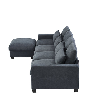Modern Dark Gray Sofa