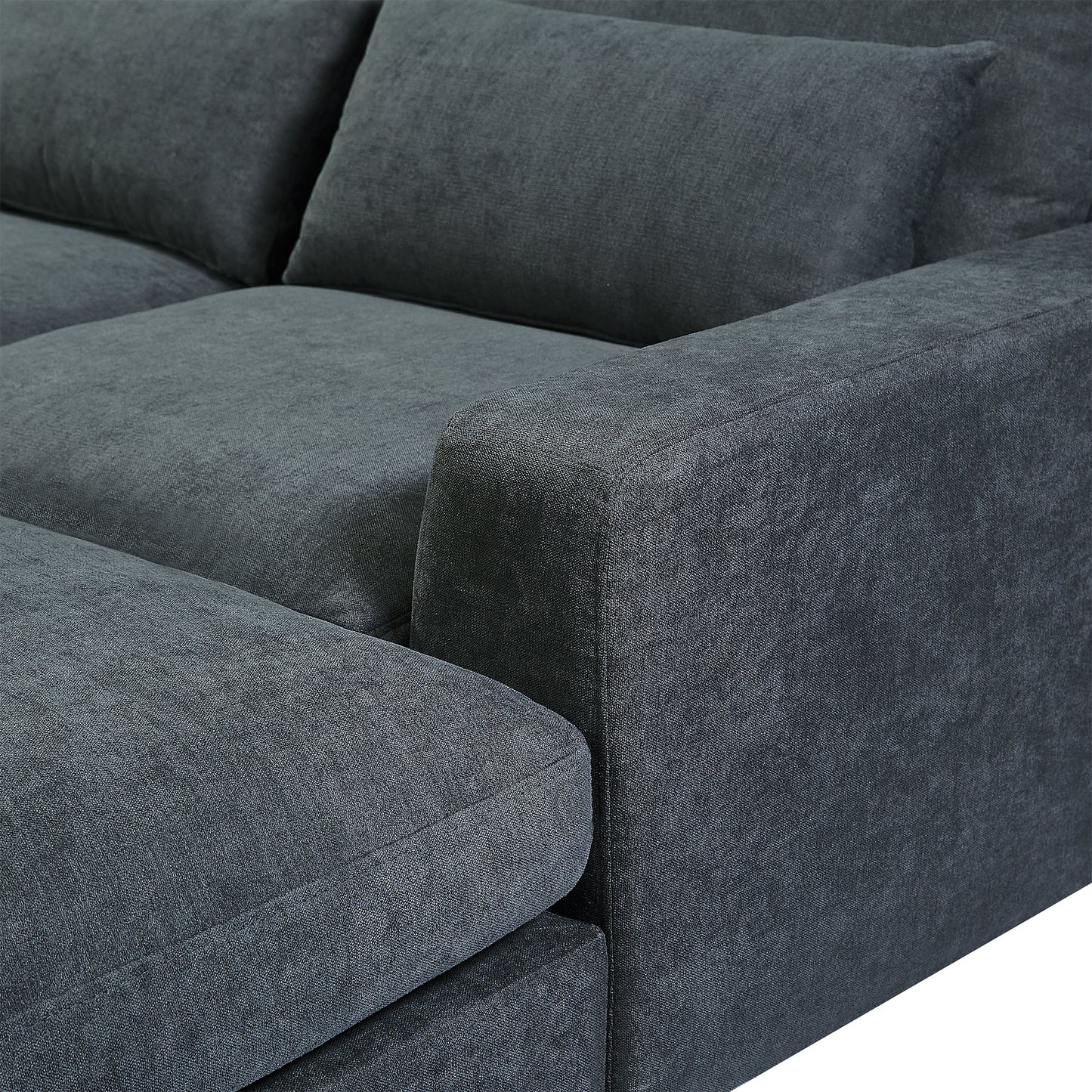 Modern Dark Gray Sofa