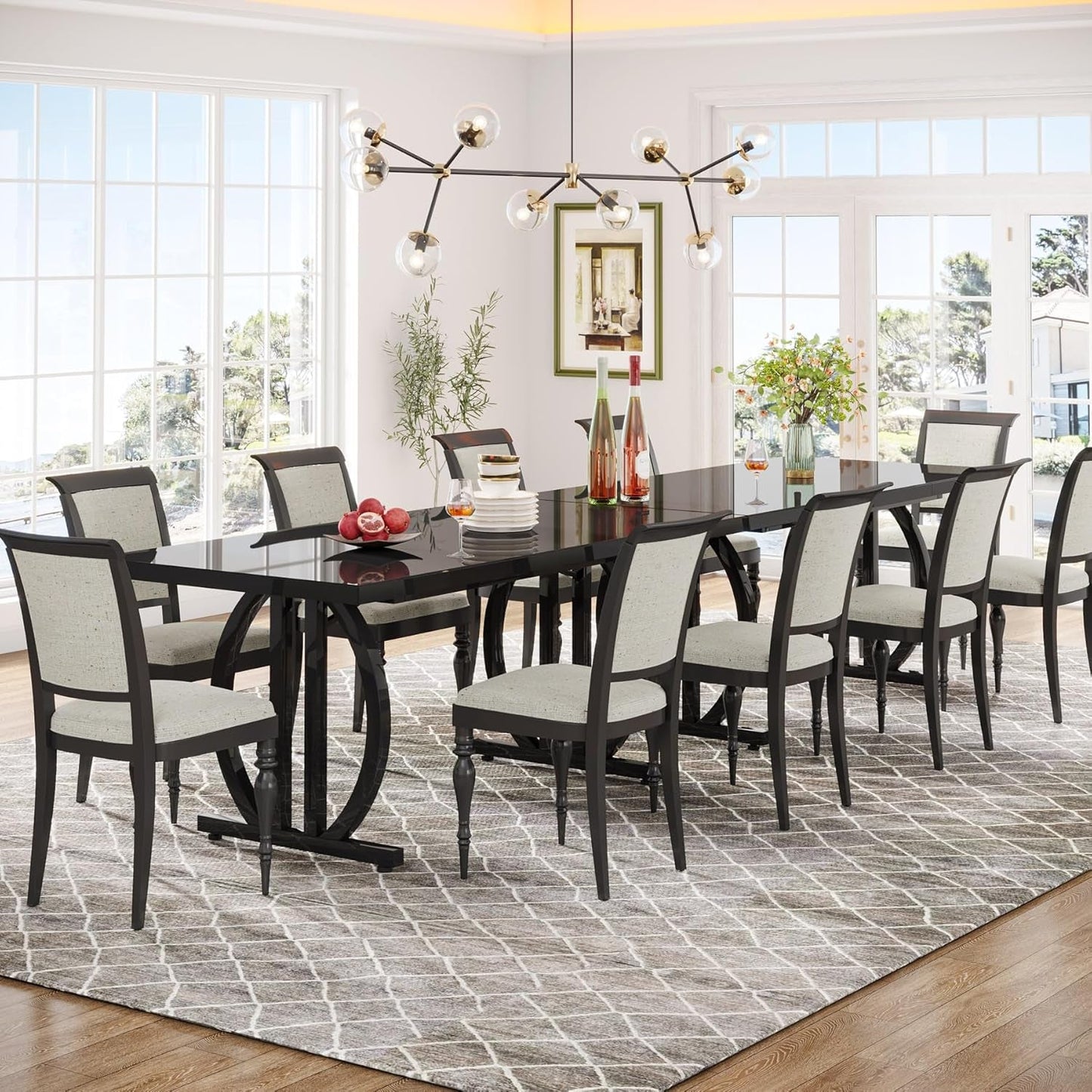 Black Dining Table