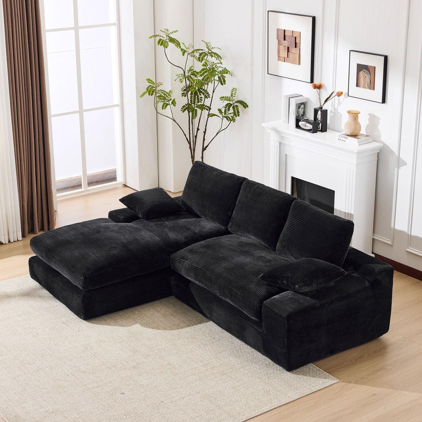 Charcoal Modular Sectional Sofa