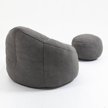 Carbon Grey Bean Bag