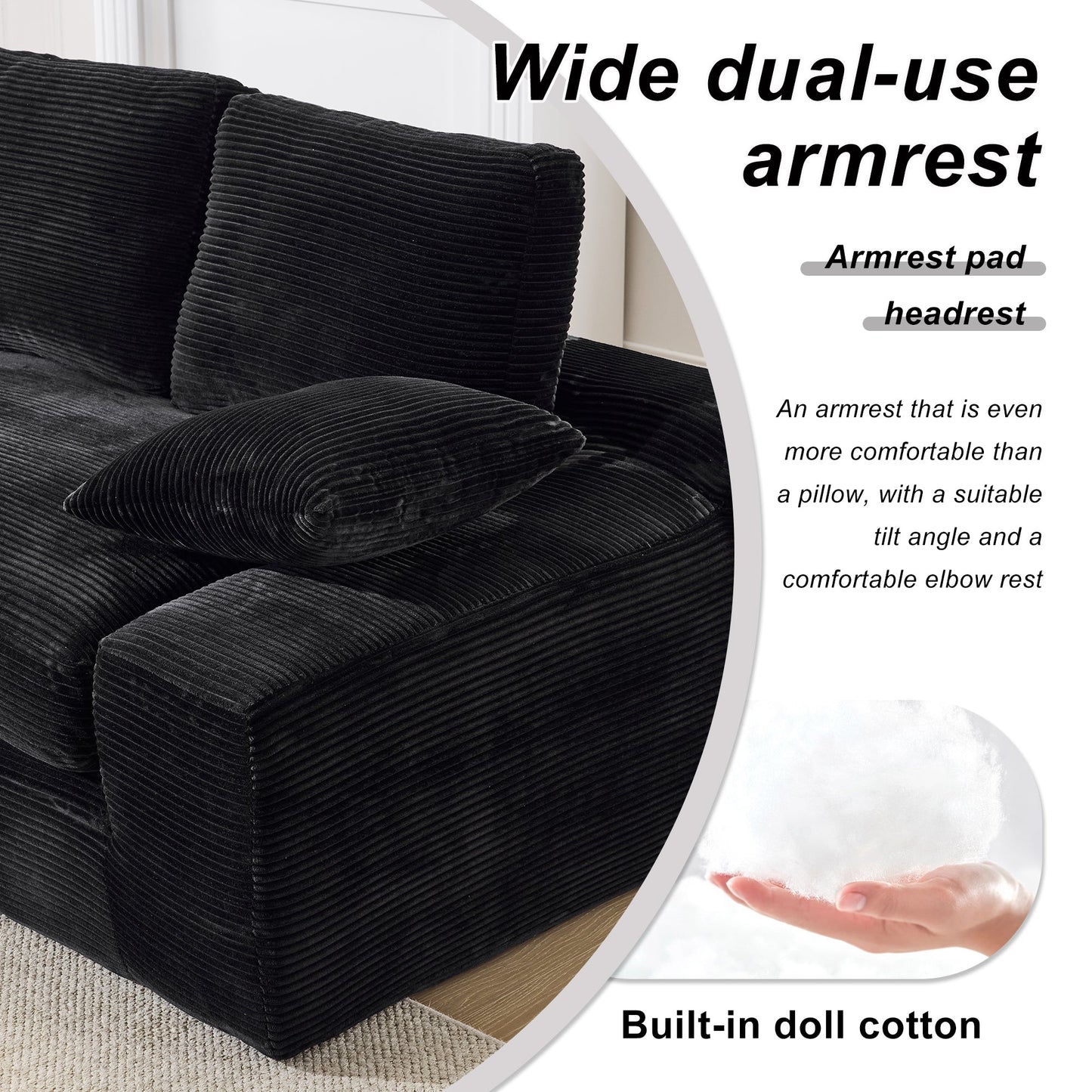 Charcoal Modular Sectional Sofa