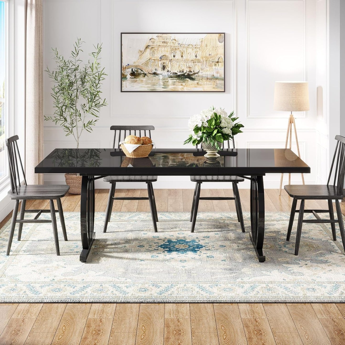 Black Dining Table