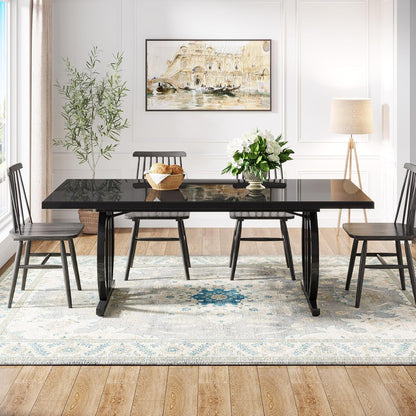 Black Dining Table
