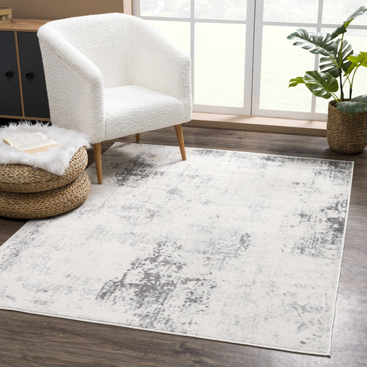 Tigrima Gray & Ivory 2321 Area Rug - Clearance