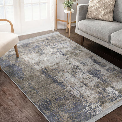 Modern Home Decorative Rectangle Washable Area Rug | Homeezone