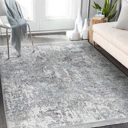 Grey Bedroom Decor Washable Area Rug | Homeezone