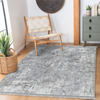 Grey Bedroom Decor Washable Area Rug | Homeezone