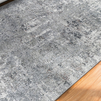 Grey Bedroom Decor Washable Area Rug | Homeezone