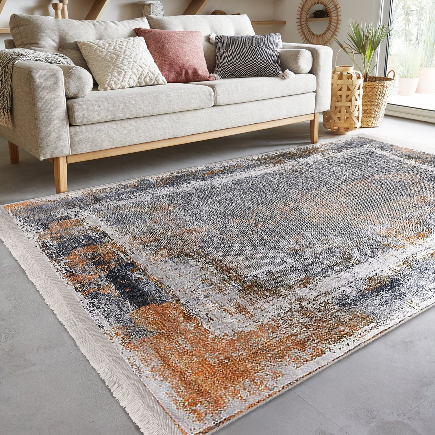 Retro Classic Washable Rug | Homeezone