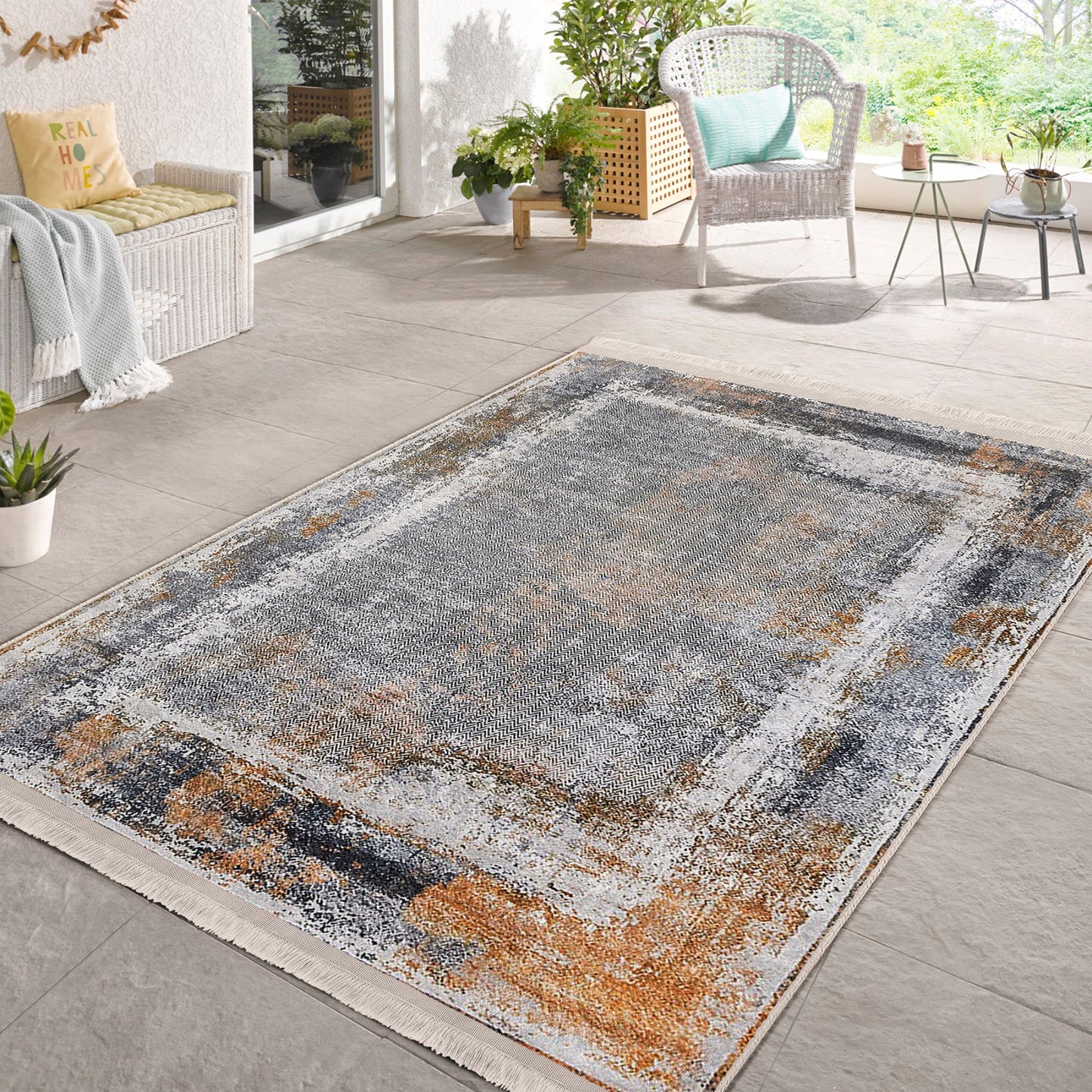 Retro Classic Washable Rug | Homeezone