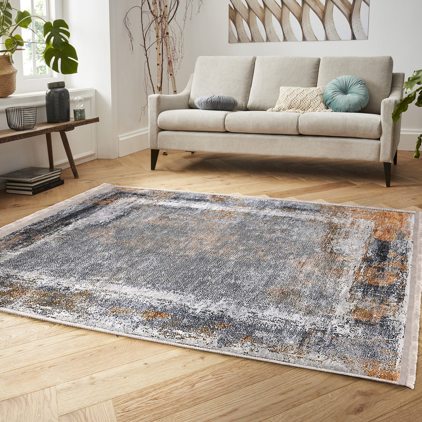Retro Classic Washable Rug | Homeezone