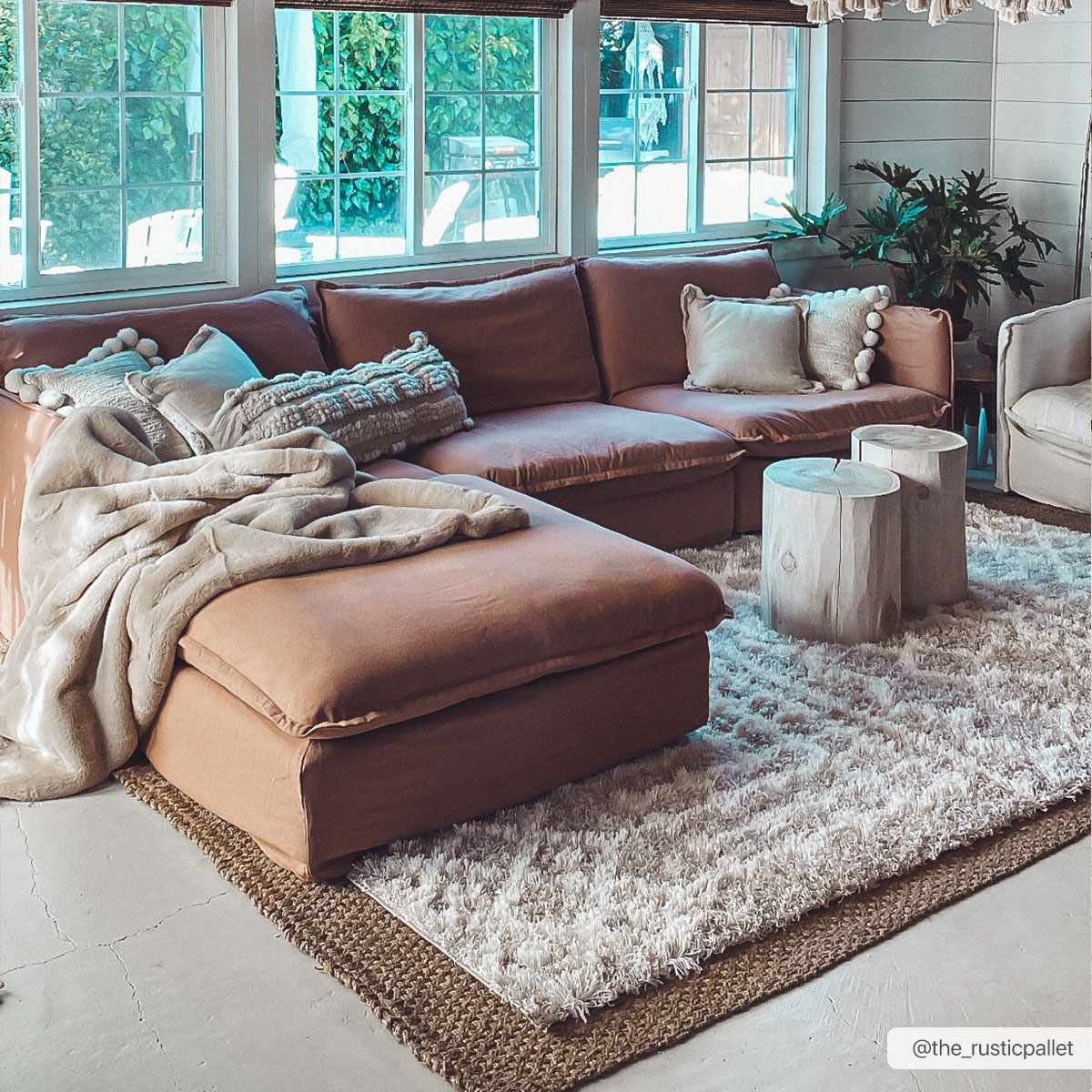 Prompton Cream Plush Rug