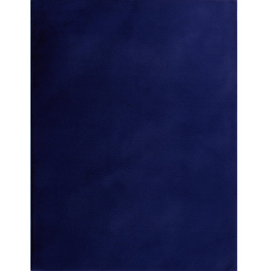Lily Navy Blue Chinchilla Faux Fur Rug