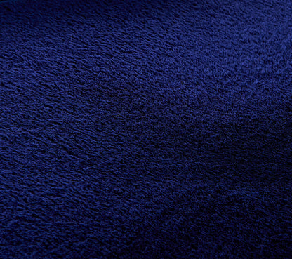 Lily Navy Blue Chinchilla Faux Fur Rug
