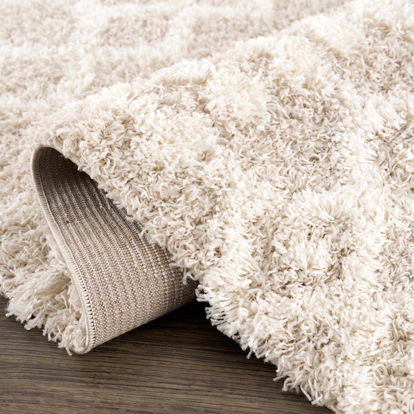 Prompton Cream Plush Rug