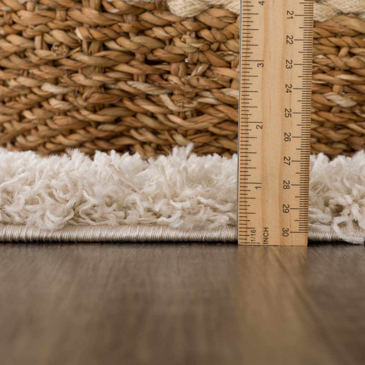 Prompton Cream Plush Rug