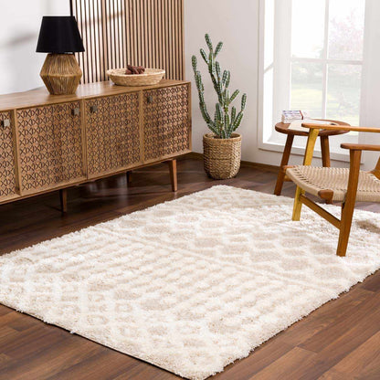 Prompton Cream Plush Rug
