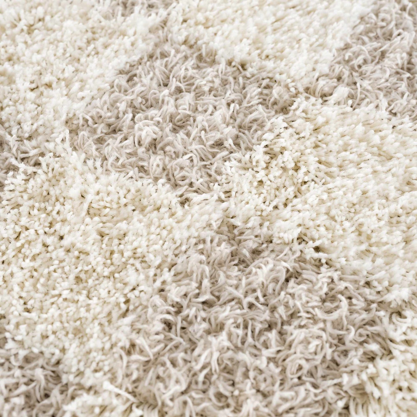 Atira Light Brown Checkered Rug