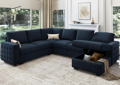 Modern U-Shaped Sectional Sofa