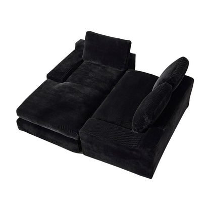 Charcoal Modular Sectional Sofa