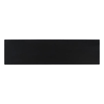 60-Inch Modern Black Console Table