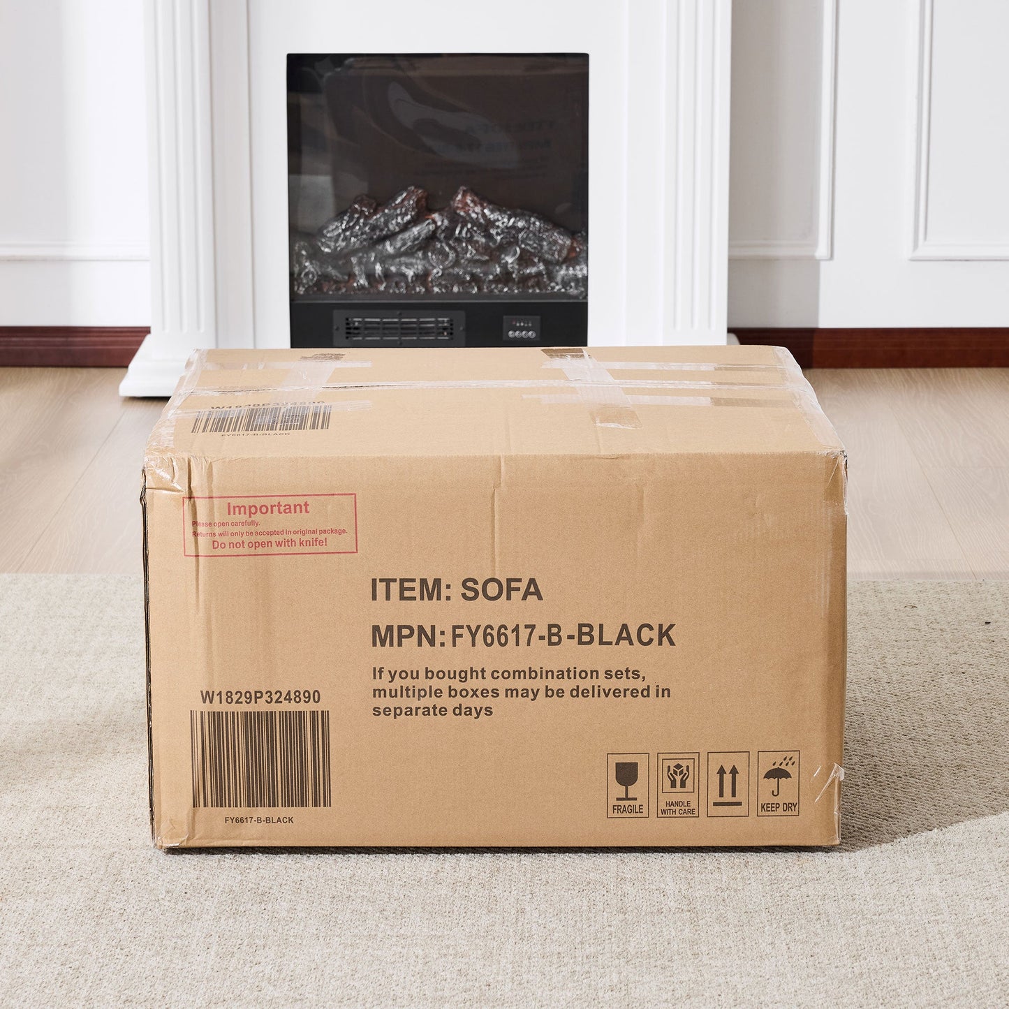 Charcoal Modular Sectional Sofa