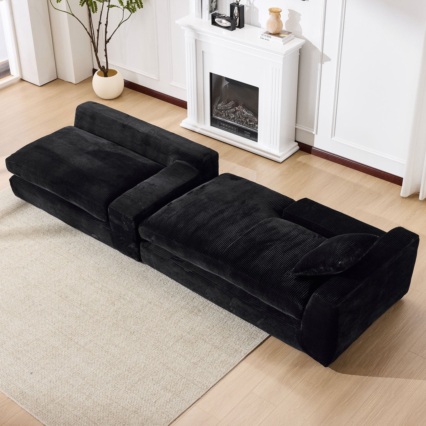 Charcoal Modular Sectional Sofa