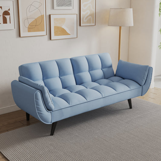 57 "blue sofa Soft two armrests