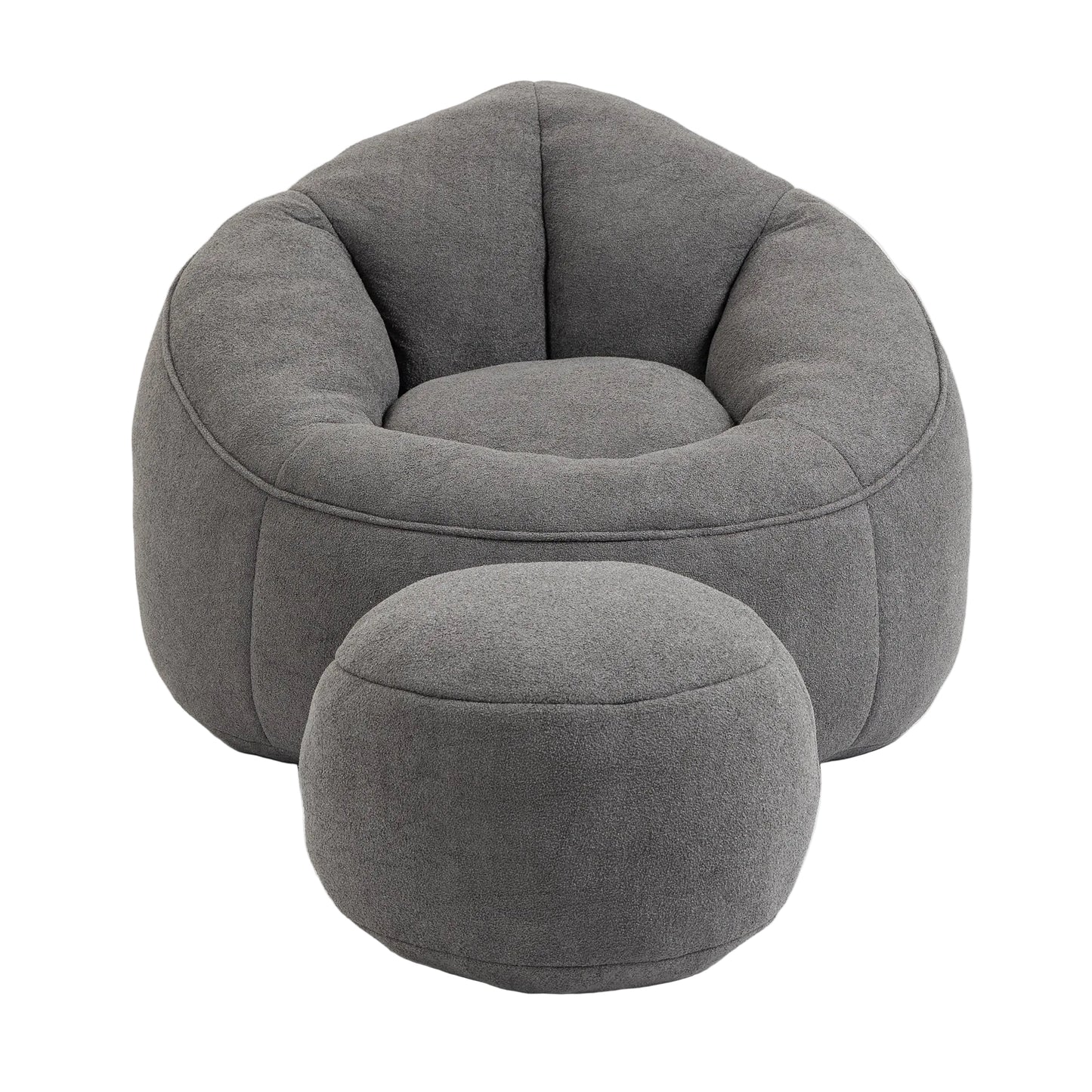 Carbon Grey Bean Bag