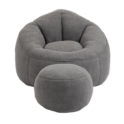Carbon Grey Bean Bag
