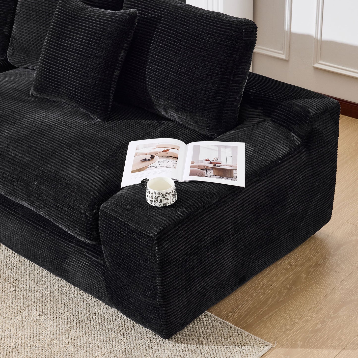 Charcoal Modular Sectional Sofa