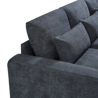 Modern Dark Gray Sofa